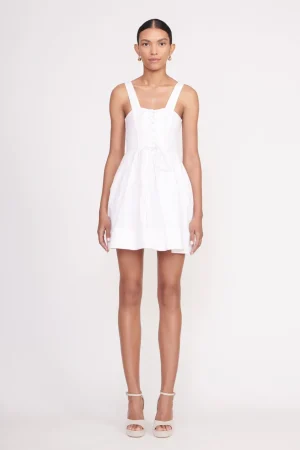 STAUD Poplin Shop<MINI SUTTON DRESS  