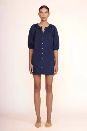 STAUD Poplin Shop | Dresses<MINI VINCENT DRESS