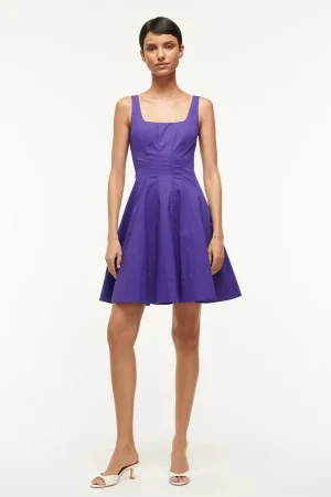 STAUD Poplin Shop | The Wells Dress<MINI WELLS DRESS  