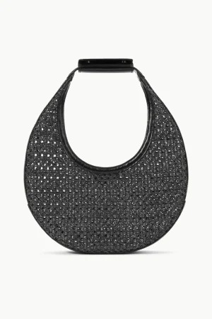 STAUD Moon | Shoulder<MOON WOVEN BAG  