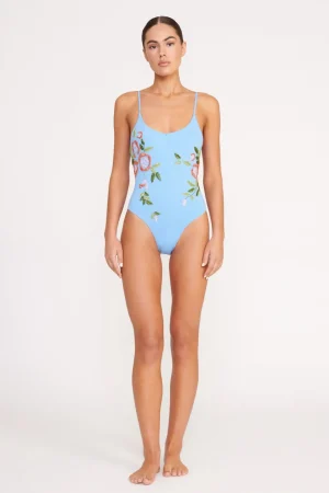 STAUD One Pieces<NAHLA ONE PIECE  DIAMOND ROSE
