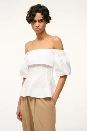 STAUD Poplin Shop | Tops<PALERMO TOP  