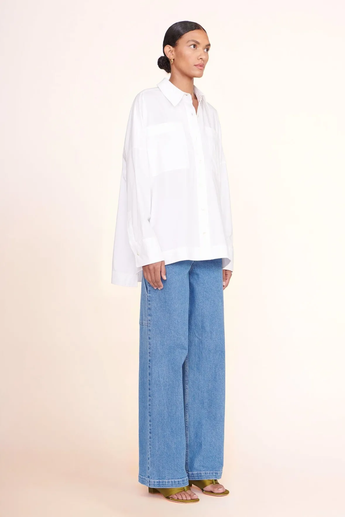 STAUD Poplin Shop<PAYTON TOP