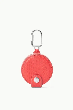 STAUD Small Leather Goods<PILL CASE RED ROSE