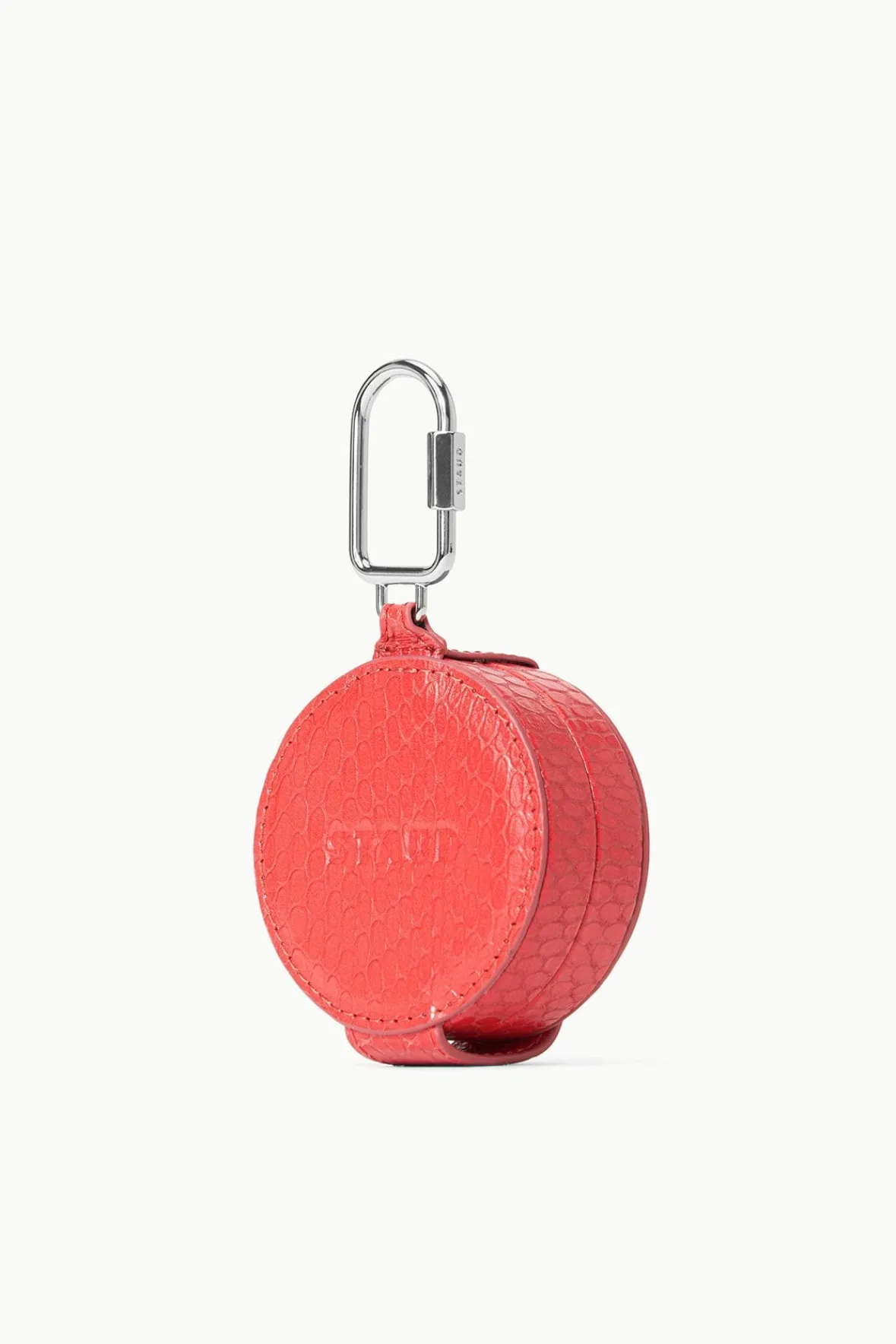 STAUD Small Leather Goods<PILL CASE RED ROSE