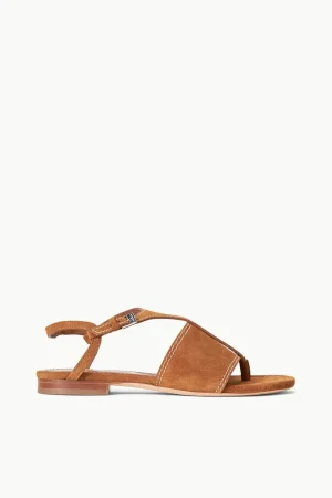 STAUD Sandals<PURA VIDA FLAT SANDAL  