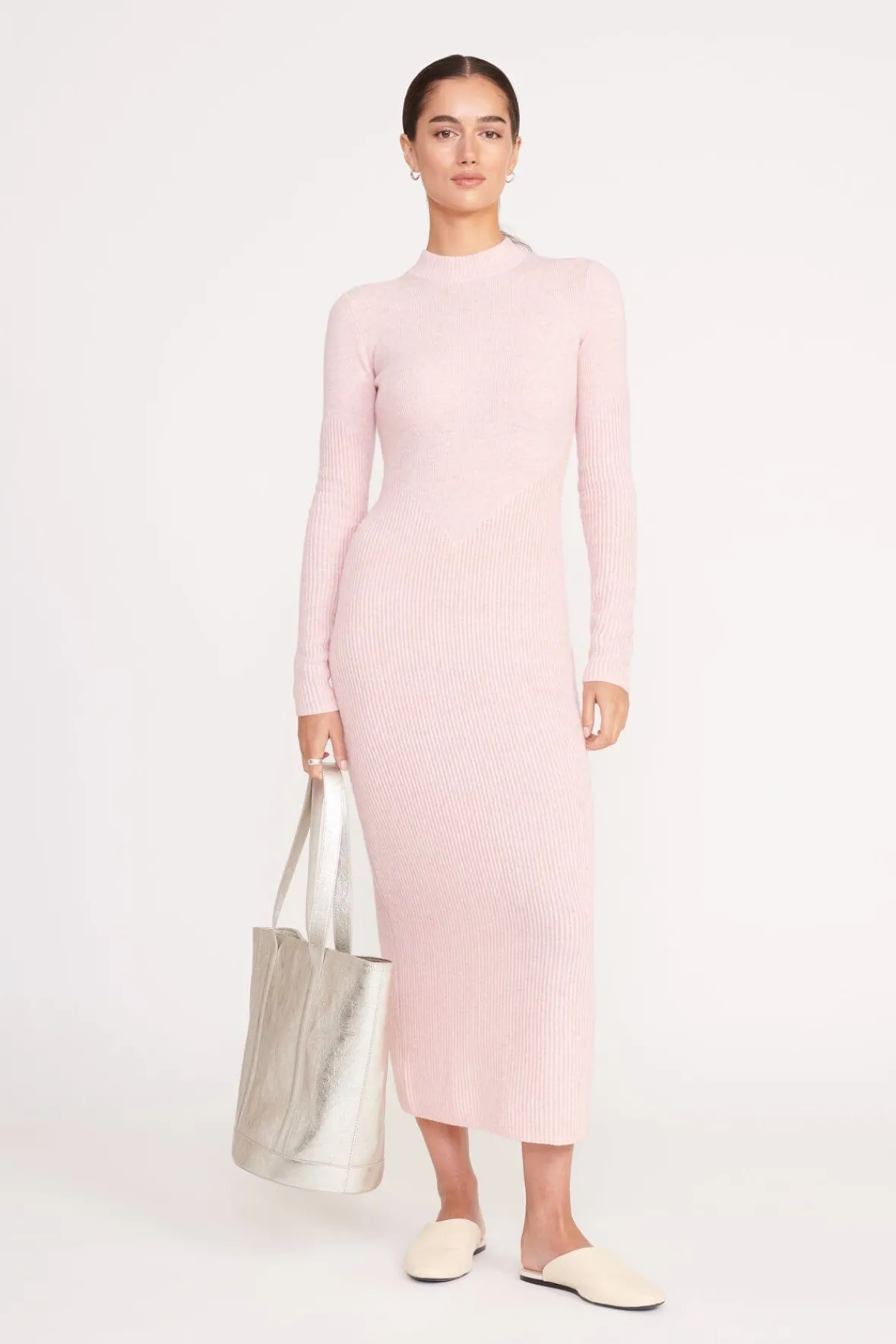 STAUD Best Sellers | Dresses<RAMONA DRESS CHERRY BLOSSOM
