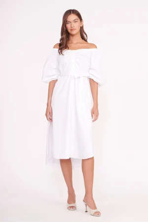 STAUD Poplin Shop<REESE DRESS  