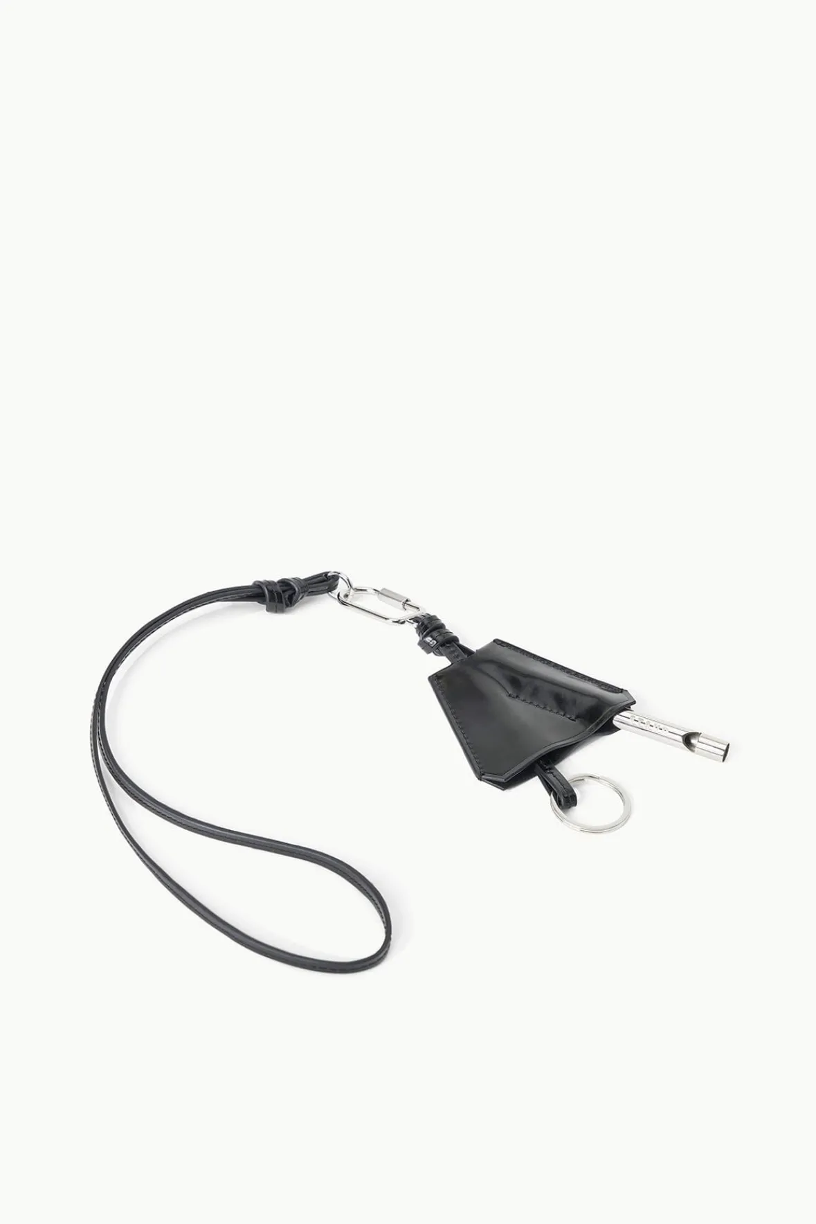 STAUD Small Leather Goods | Necklaces<SAFETY WHISTLE KEY FOB