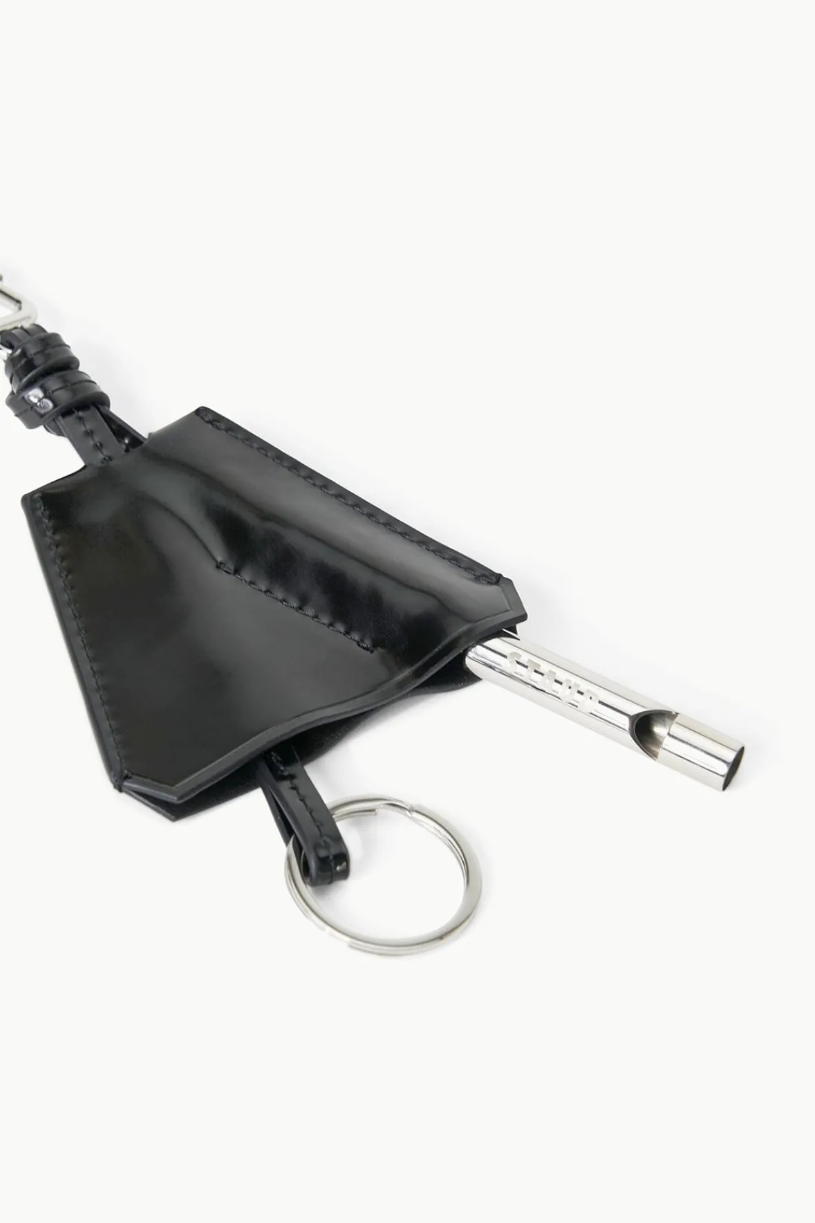 STAUD Small Leather Goods | Necklaces<SAFETY WHISTLE KEY FOB