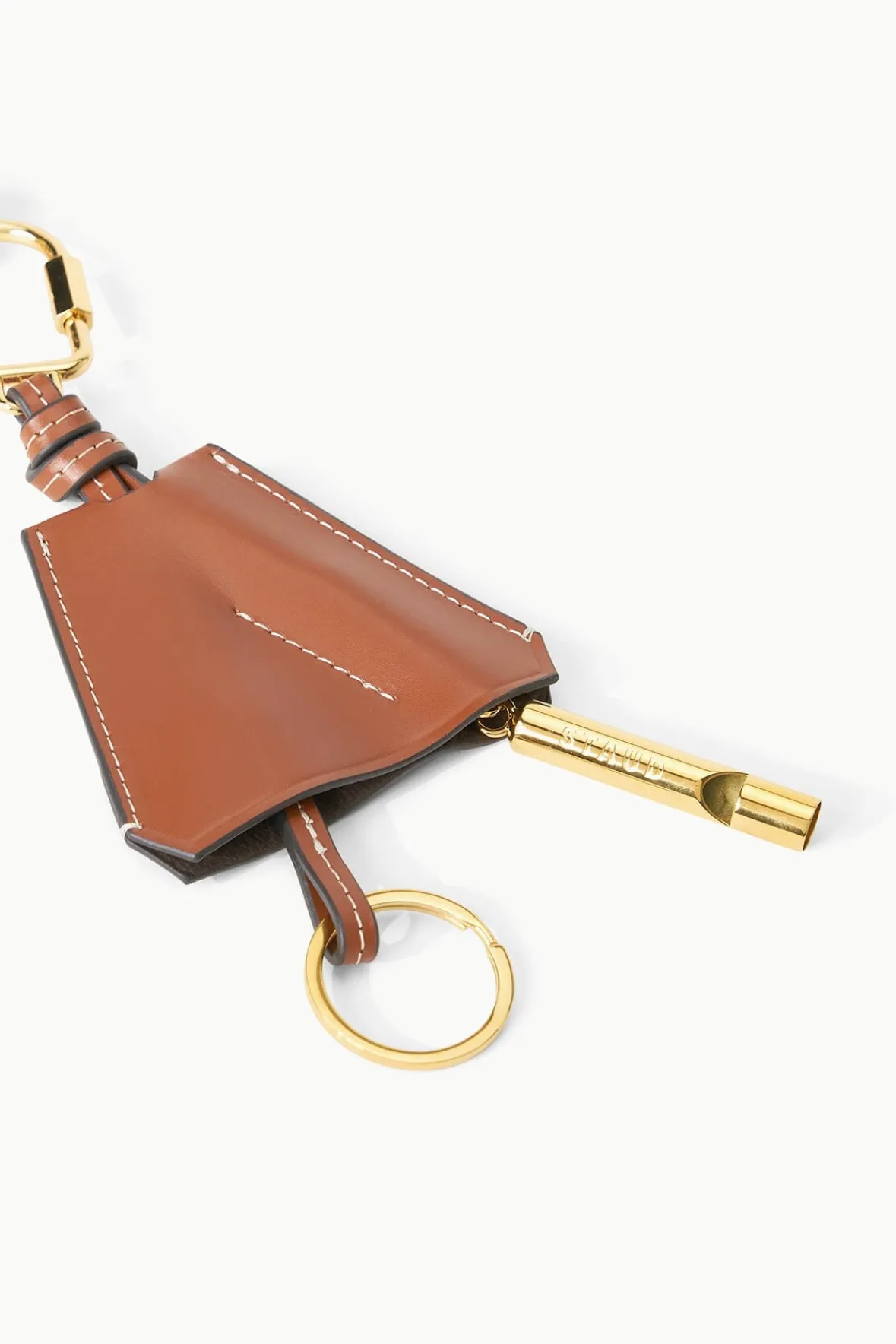 STAUD Small Leather Goods | Necklaces<SAFETY WHISTLE KEY FOB