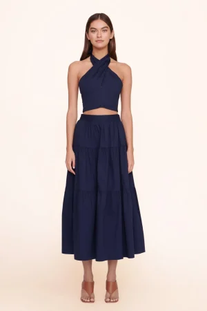 STAUD Poplin Shop | Skirts<SEA SKIRT