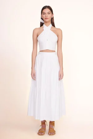 STAUD Poplin Shop | Skirts<SEA SKIRT