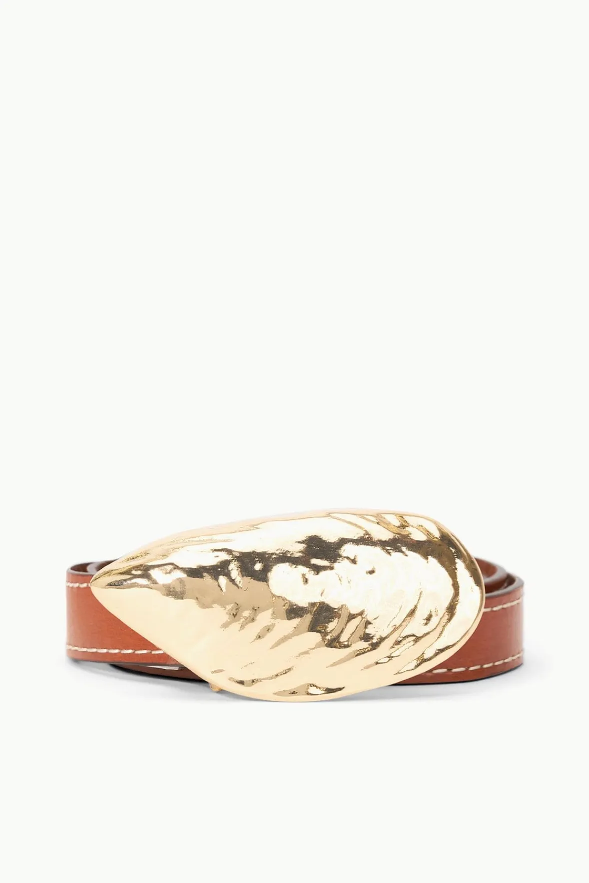 STAUD Belts<SHELL BUCKLE BELT