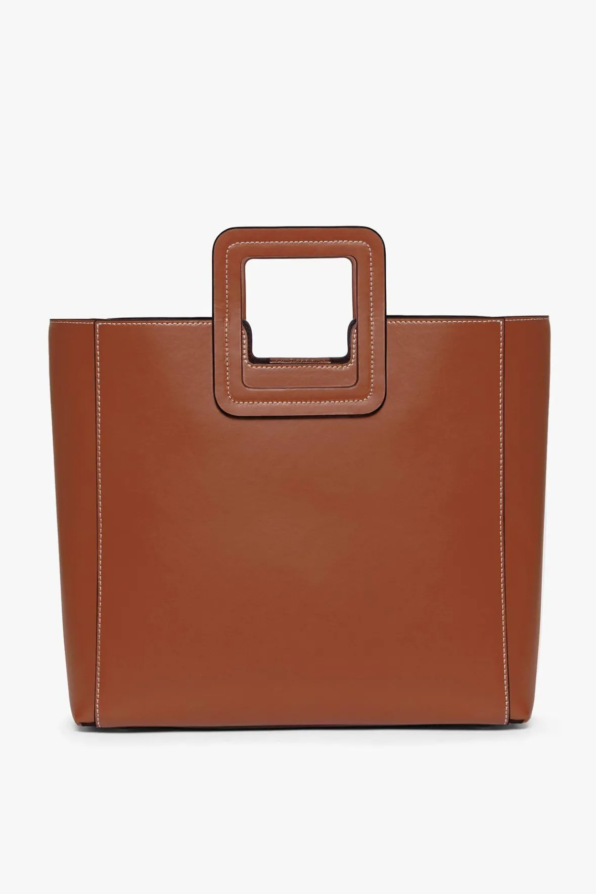 STAUD Crossbody | Totes<SHIRLEY LEATHER BAG SADDLE