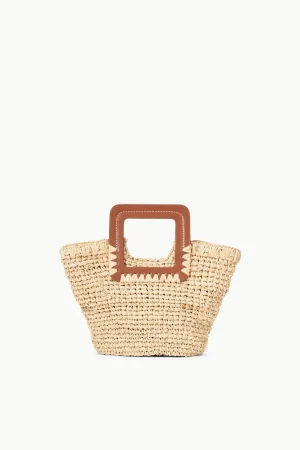 STAUD Bucket | Totes<SHIRLEY MINI BUCKET BAG  NATURAL RAFFIA