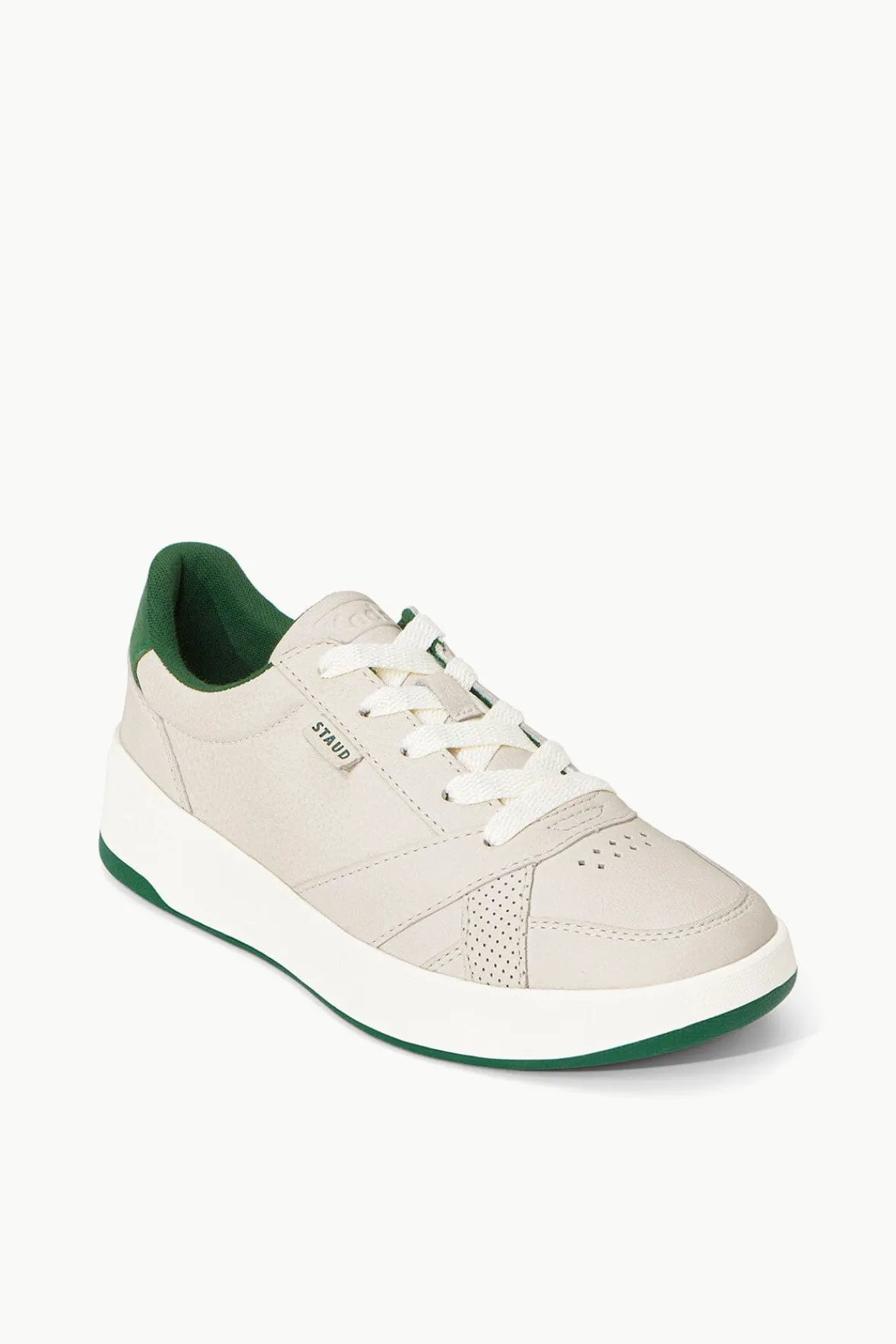 STAUD Keds + STAUD | Sneakers< + KEDS THE COURT SNEAKER CREAM GREEN