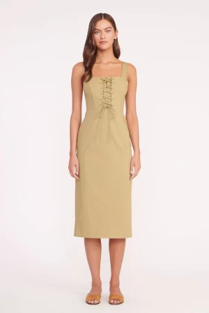 STAUD Poplin Shop<SUTTON DRESS