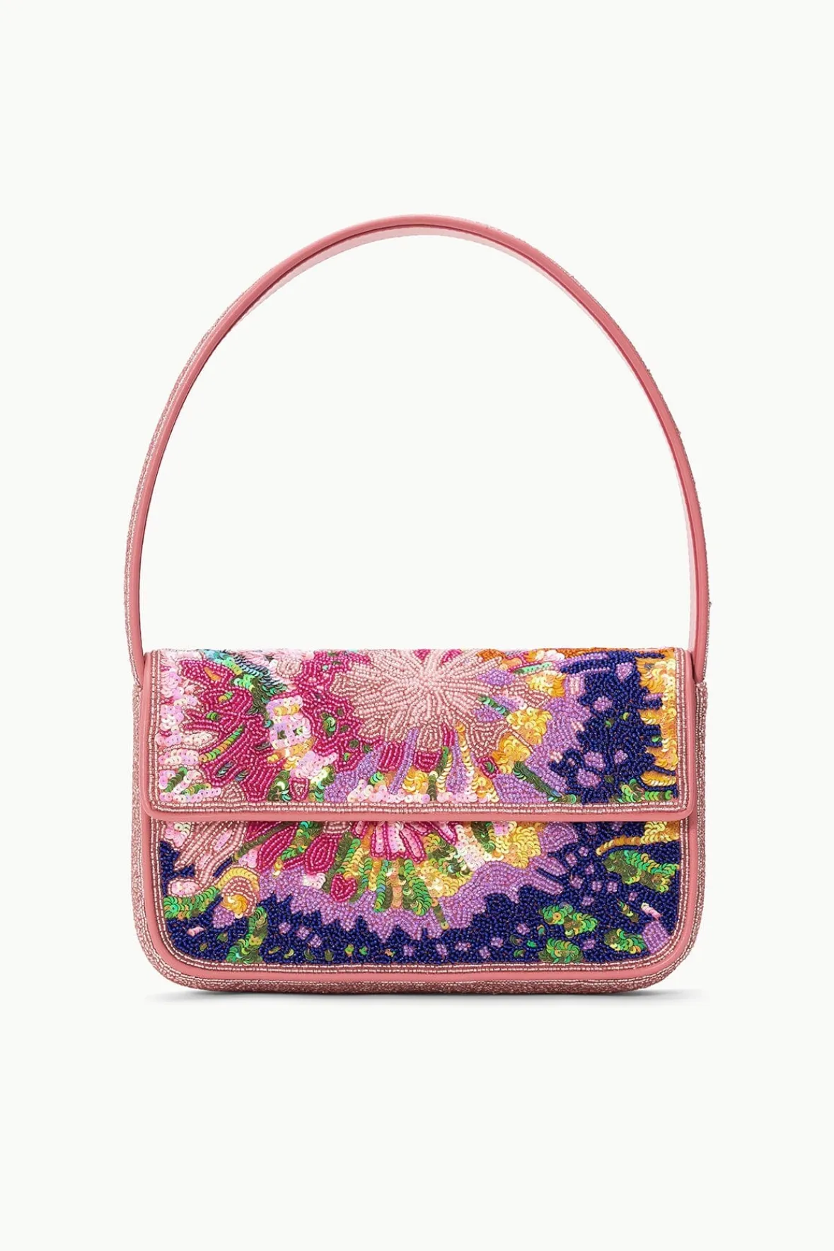 STAUD Shoulder | Beaded<TOMMY BEADED BAG