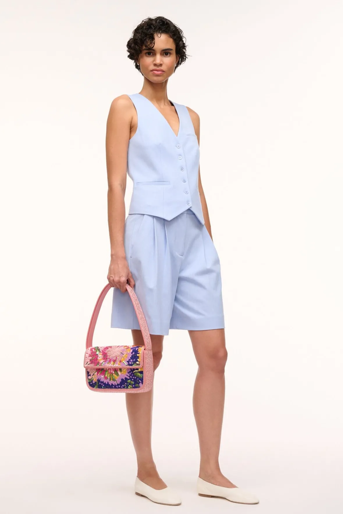 STAUD Shoulder | Beaded<TOMMY BEADED BAG