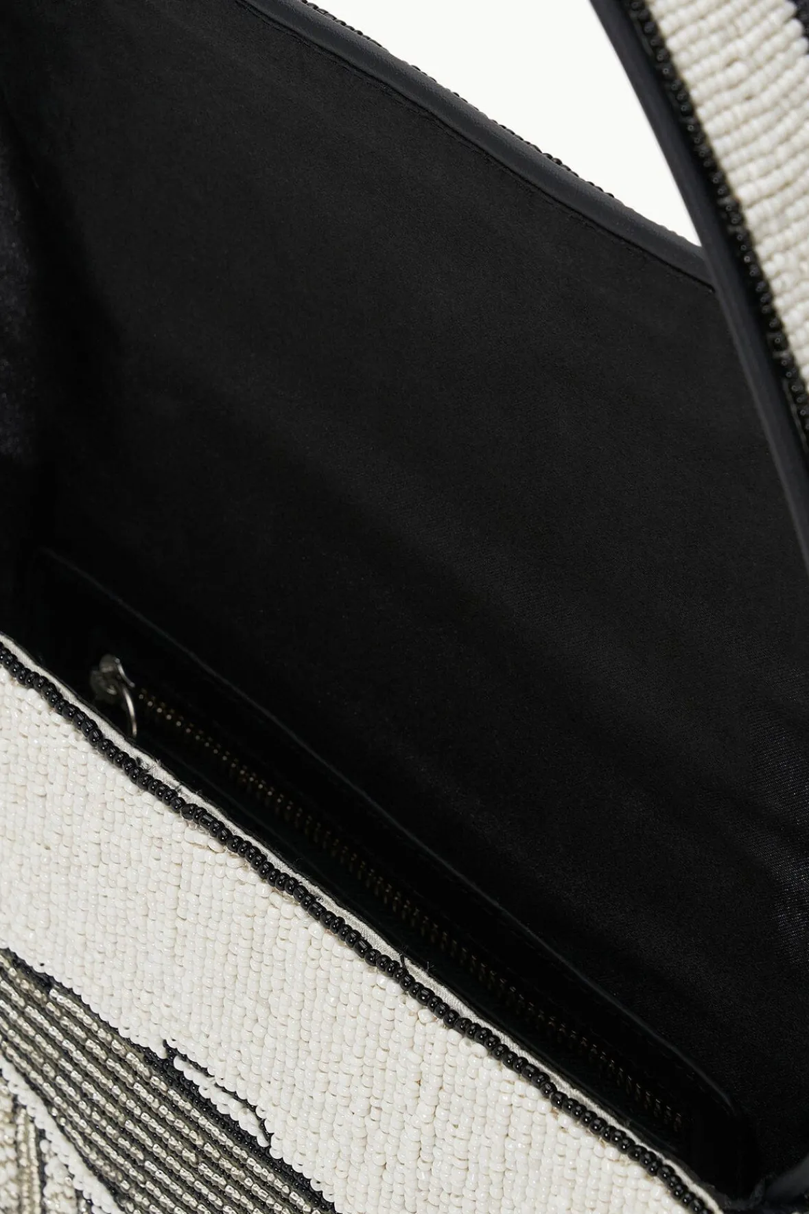 STAUD Shoulder | Tommy<TOMMY BEADED BAG INES CREAM