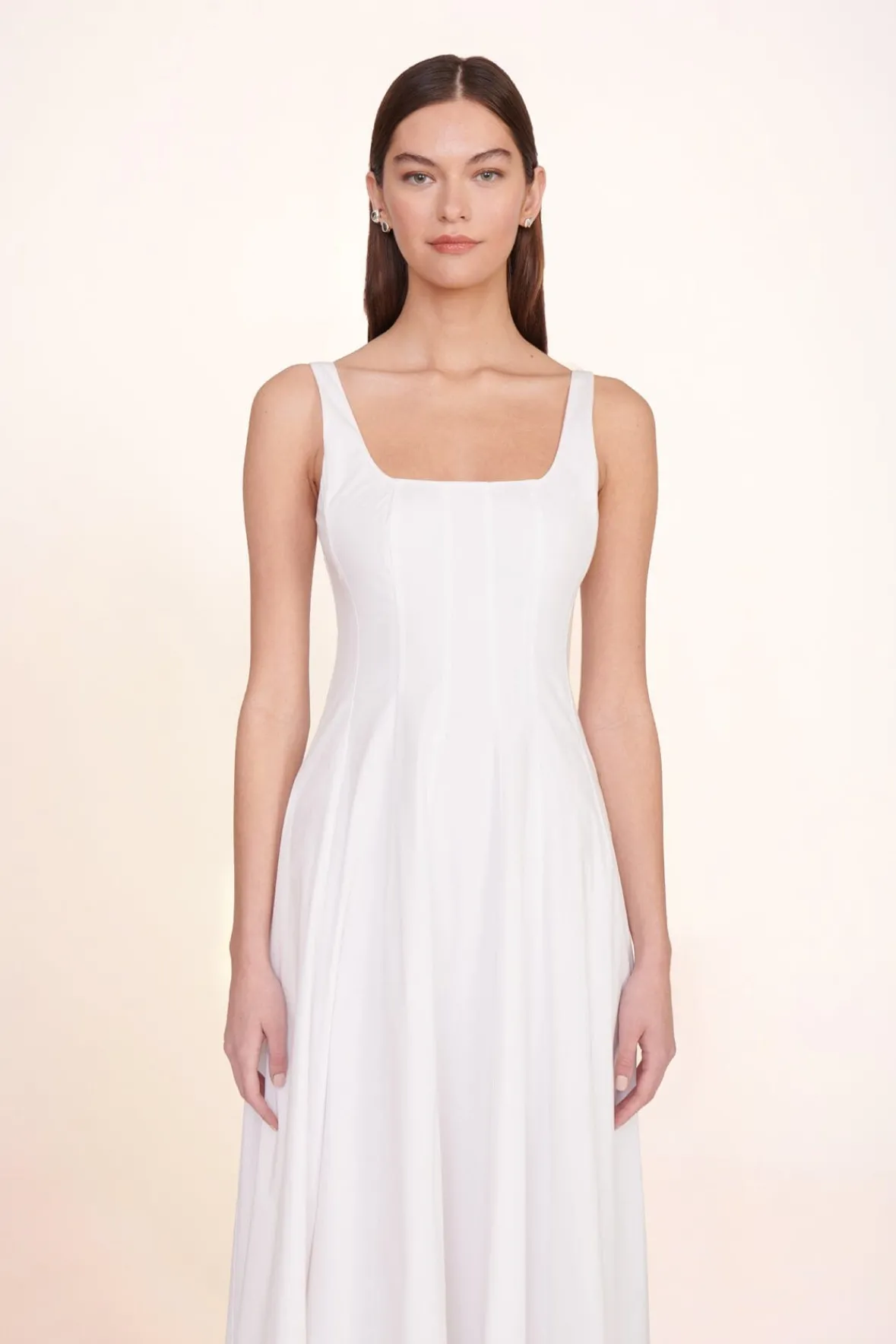 STAUD Poplin Shop | The Wells Dress<WELLS MAXI DRESS