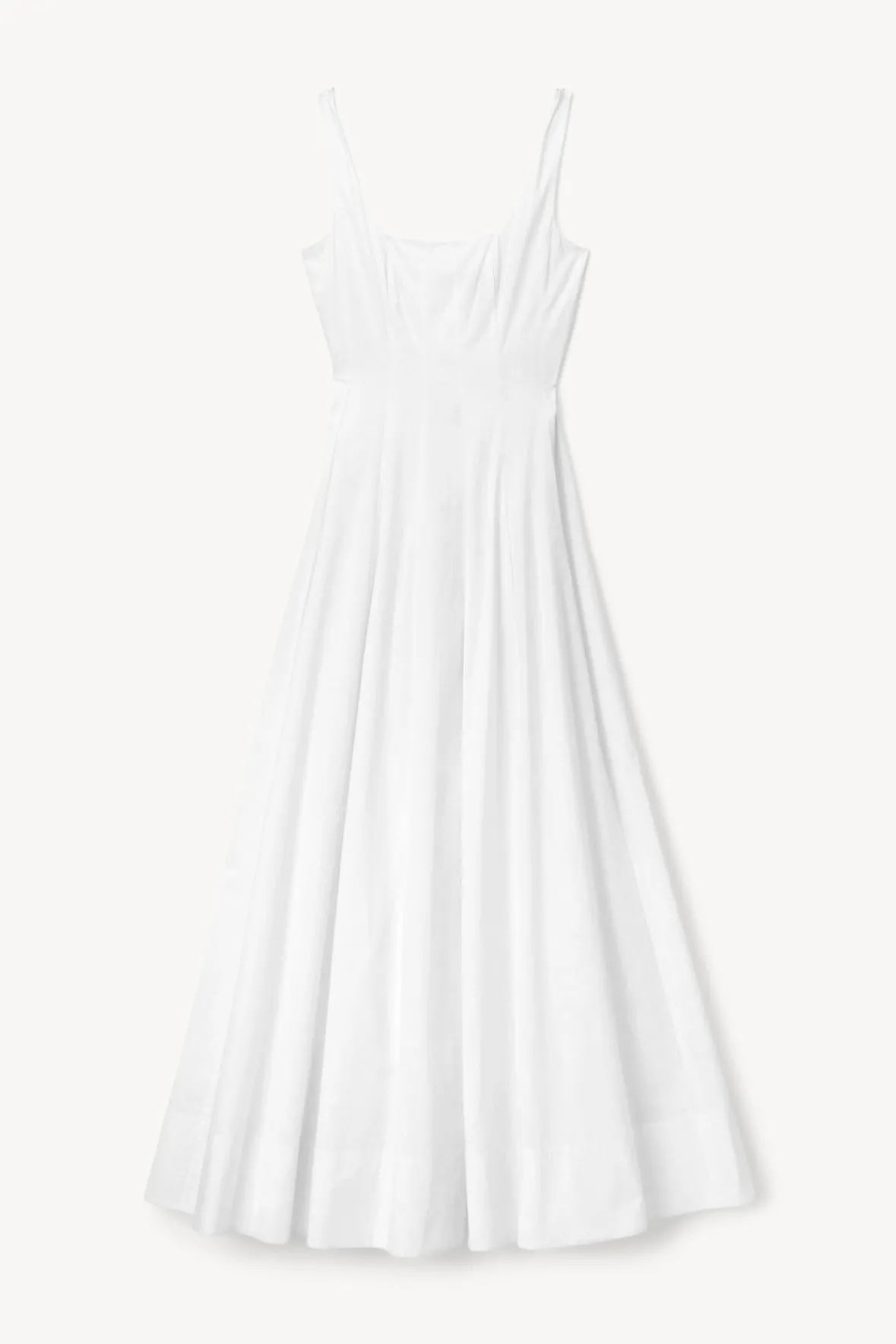 STAUD Poplin Shop | The Wells Dress<WELLS MAXI DRESS