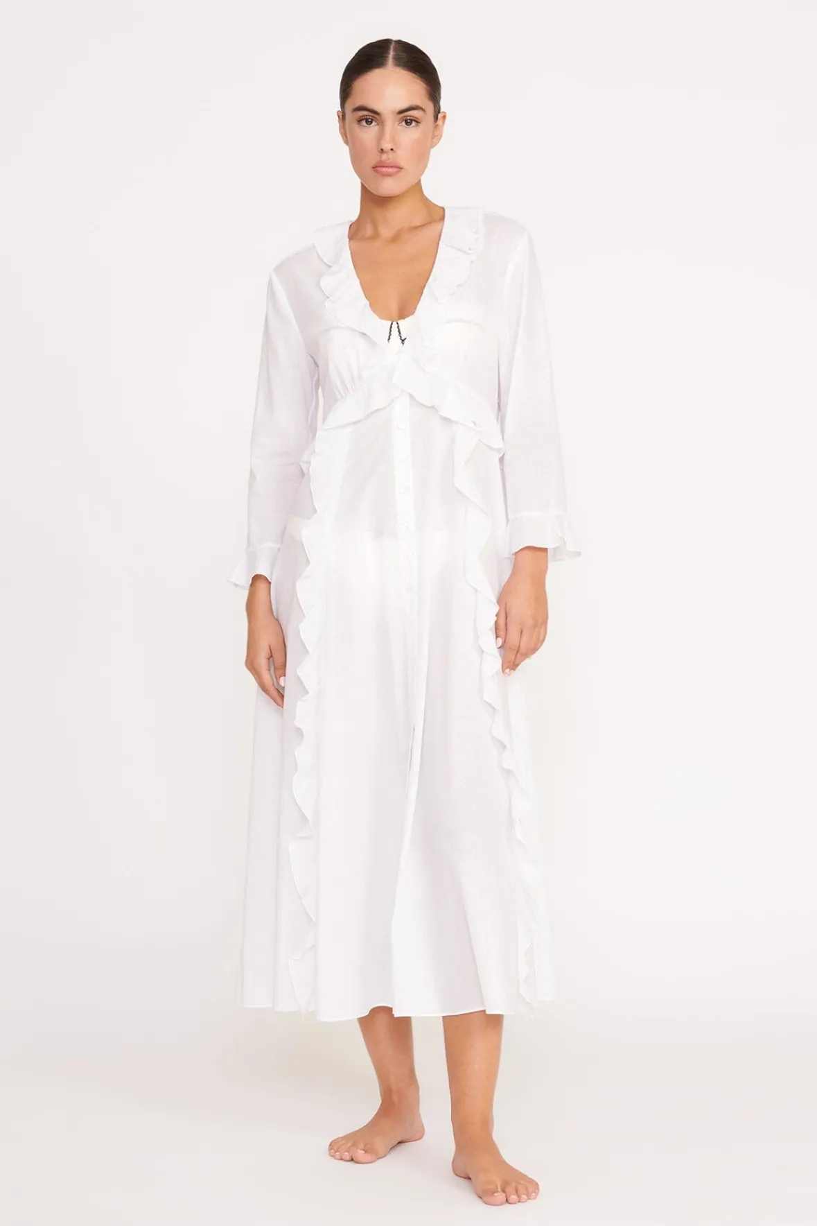 STAUD Cover-Ups<ZION DRESS